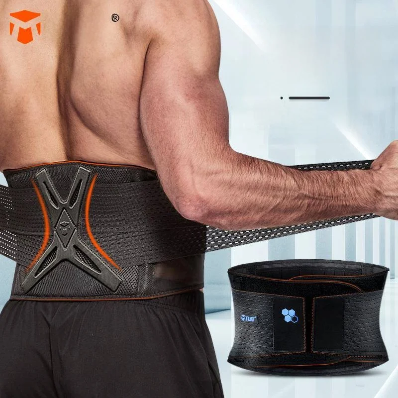 sports-lumbar-support-belt-fitness-waist-belt-men's-metal-support-deep-squat-hard-pull-abdomen-belt-women-breathable-compression