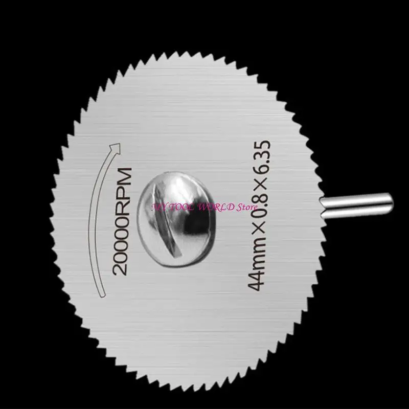 High Durability HSS Circular Cutting Disc Set Suitable for Precise Cutting in Plastic & Metal Professional DIY Use A2BB