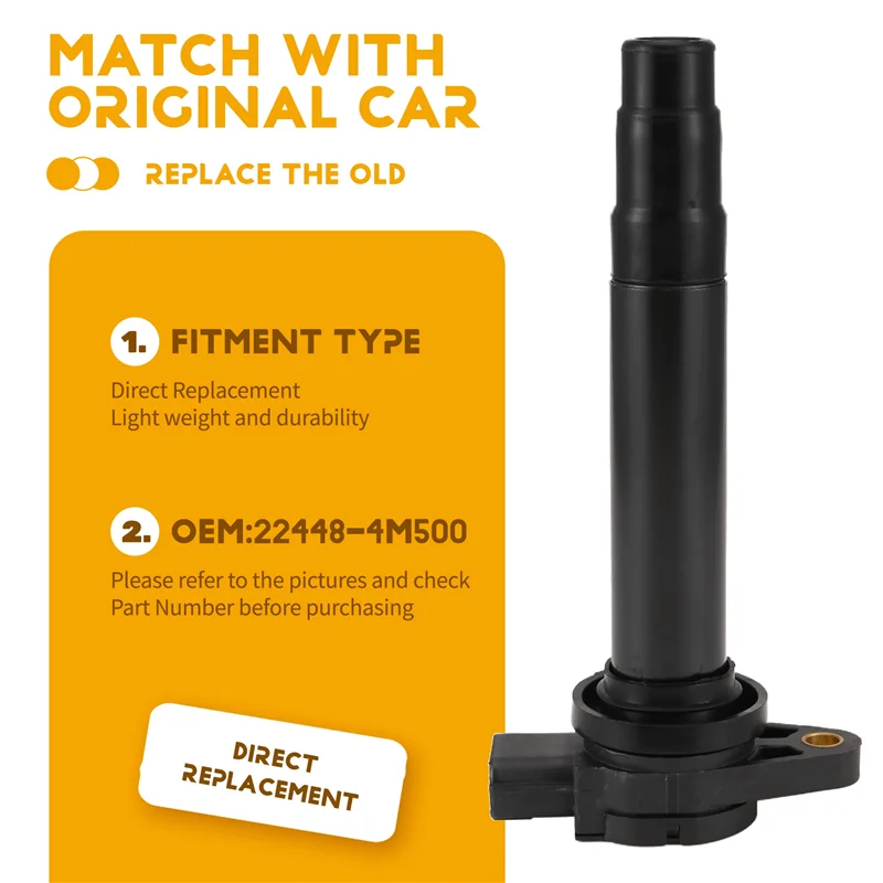 

Ignition Coils For Nissan Primera Almera Sentra 22448-4M500 CM11-205