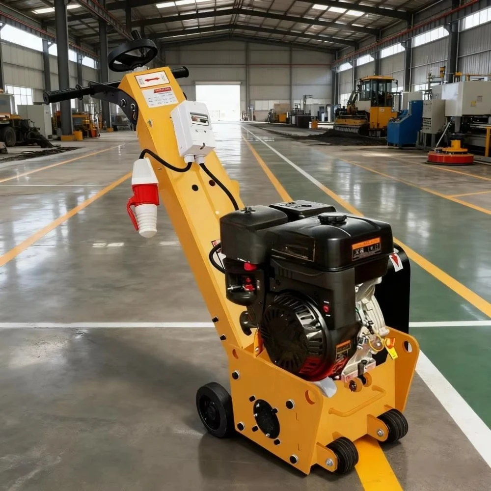Hand Push Small Concrete Asphalt Road Milling Scarifying Machine Cement Concrete Floor Milling Machine for Sale