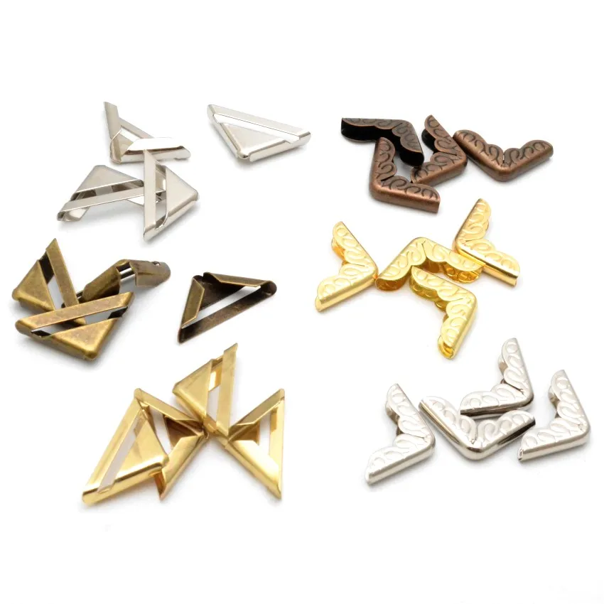 

12PCS Bronze/Silver/Bronze option More style Book Scrapbooking Albums Menus Folders Corner Protectors
