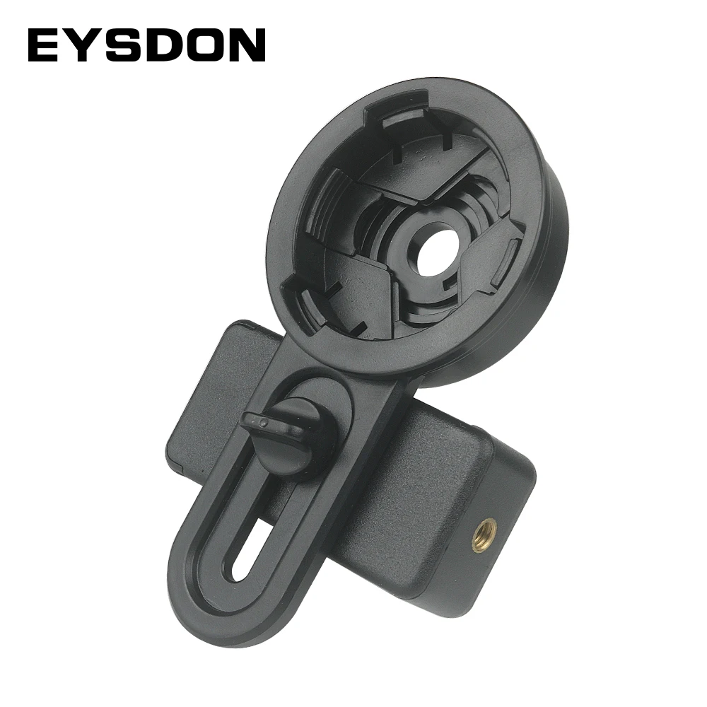 EYSDON-binoculares universales para telescopio, accesorios especiales, adaptador, conector, soporte de Clip, apto para teléfono móvil, soporte Binocular