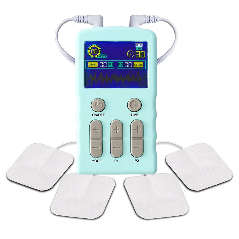 

25 режимов EMS электрический стимулятор мышц Tens Unit Therapy Machine Меридиан Физиотерапия Импульсный массажер для снятия боли Здоровье