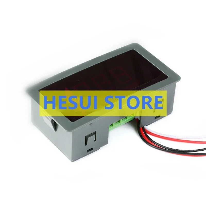 Digital display motor PWM speed regulation stepless speed regulation 12V 24V overload short-circuit protection