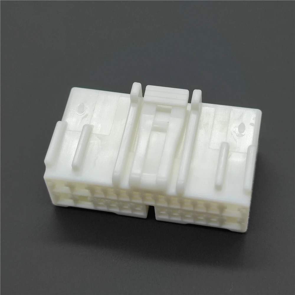6098-1819 25Pin Unsealed Automotive Connector Female TS Series Hybrid 1.0mm 2.3mm PBT Natural for Wiring