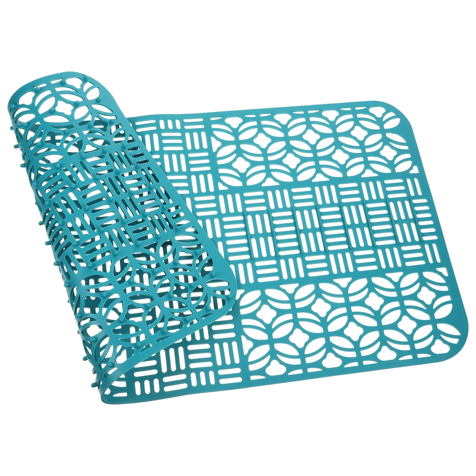 

Silicone Sink Mat for Kitchen Stainless Steel Splash Guard Drainer Protector Mats Bottom Drying Baking MultiPurpose