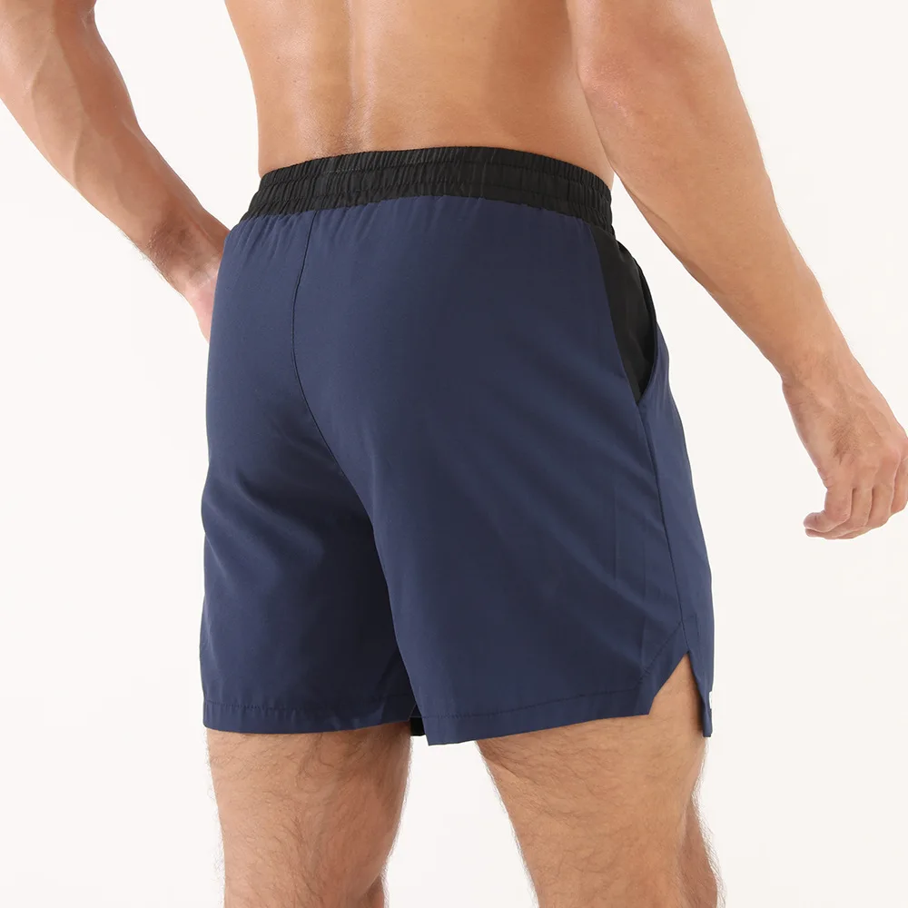 Celana pendek kasual olahraga Crazy Muscle untuk pria, latihan kebugaran, lari, gaya tipis satu lapis cepat kering musim panas, ukuran Eropa