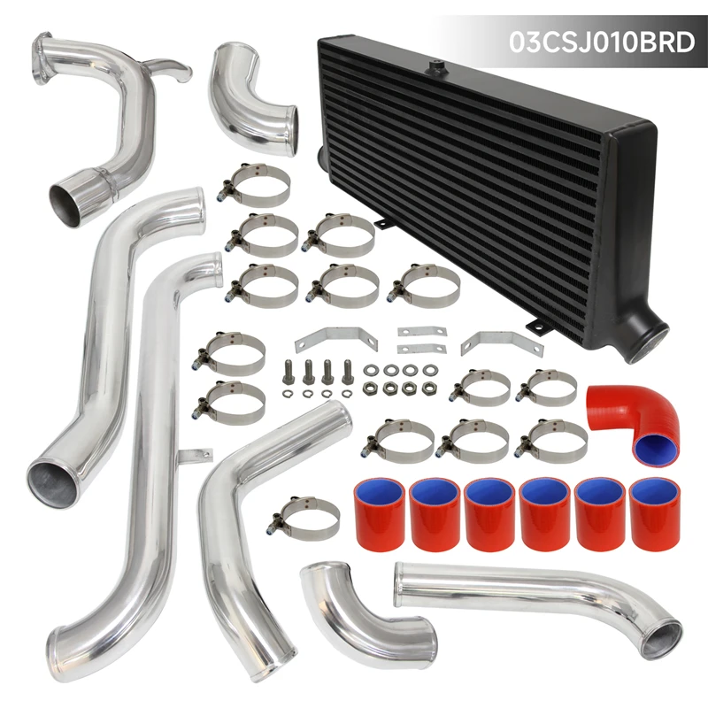 Intercooler Kit Fits For Toyota Starlet E82 1990-1995 Glanza V EP91 1996-1999 Black /Blue/Red