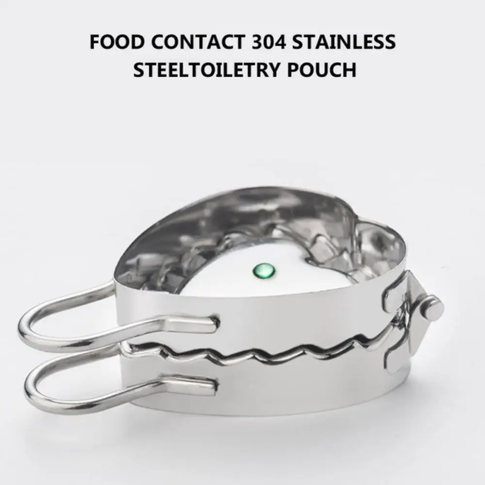 1/2PCS Dumpling Maker 304 Stainless Steel Dumpling Mold Press Dough Ravioli Dumpling Skin Mold Pastry Tools Dumpling Machine For