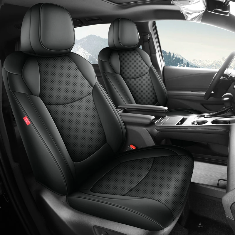 For Toyota Sienna 2021-2026 7 Seats Full Wrap Leather Seat Covers Auto Interior Accessories