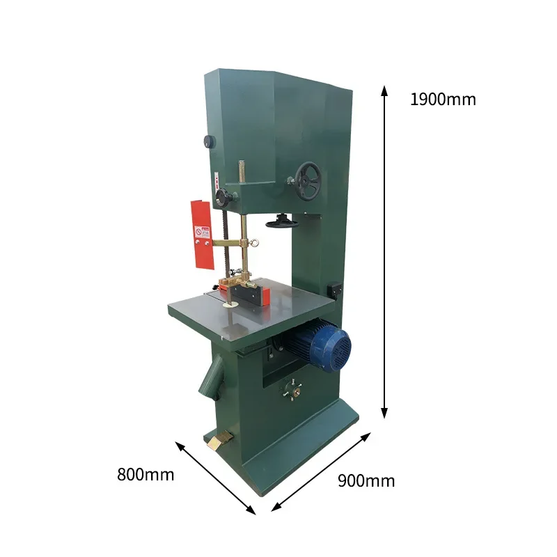 High Speed Carpentry Tools and Equipment Semi-automatic Woodworking Sawing Machine Joinery Band Saw Woodworking