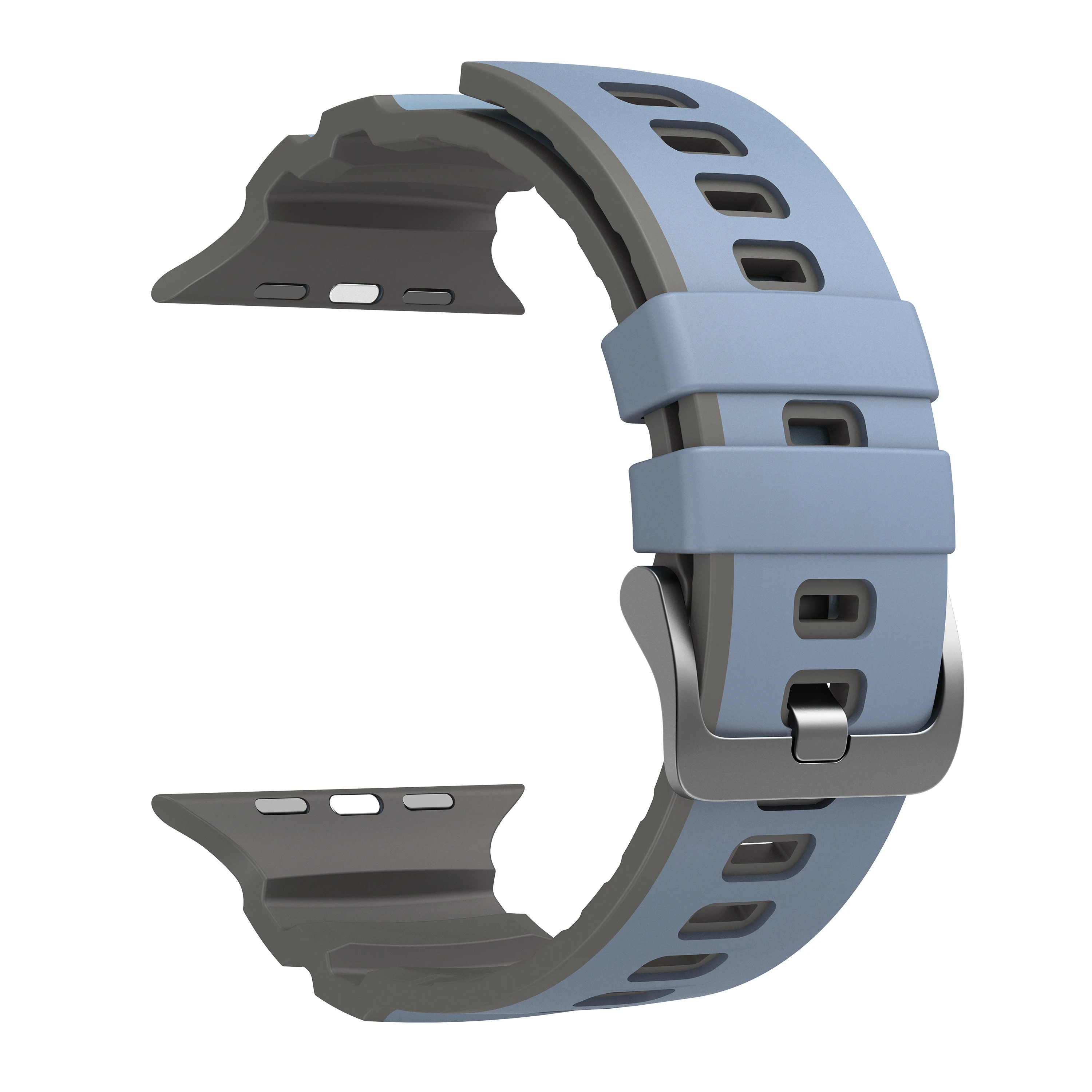 Für Apple Watch Ultra 2/3 Armband 49mm 46mm 45mm 44mm 42mm Trail Sport Silikon-Armband Correa Strap Series 11/10/9/8/7/SE 3 Gürtel – Detail 10