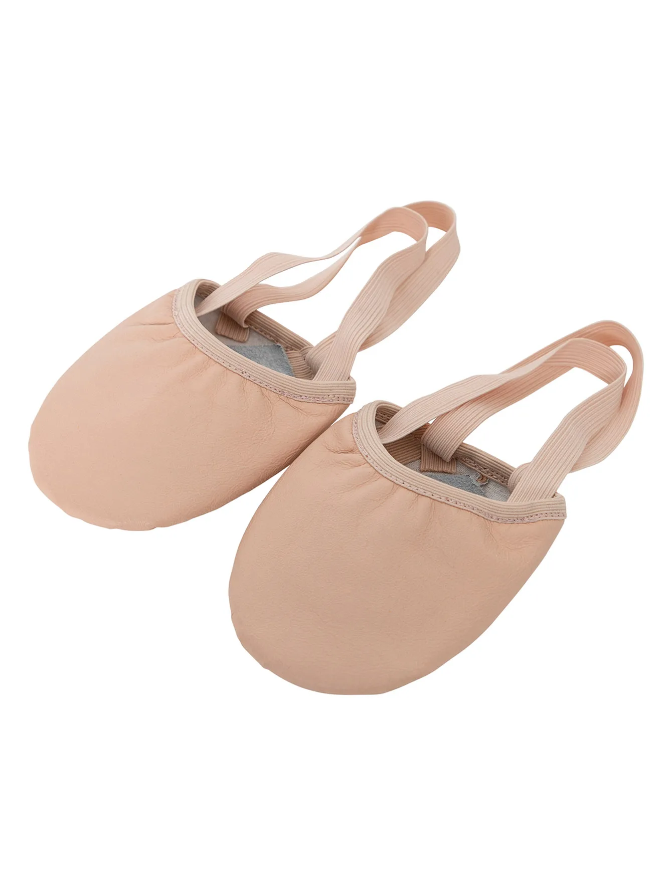 Dynadans Leather Pirouette Half Sole Jazz Ballet Dance Turning Shoes for Women and Girls