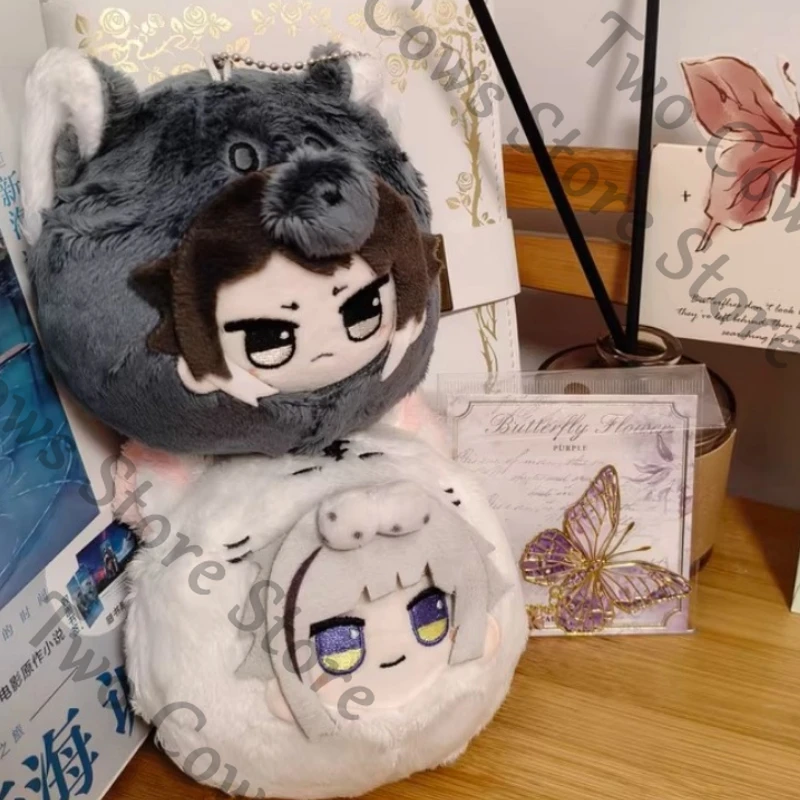 

Genuine Anime Bungo Stray Dogs Dazai Osamu Nakahara Chuya Plush Cotton Doll Toys Bag Pendant Keychain Cospaly Cartoon Gift