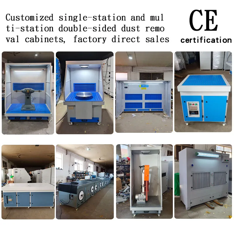 New Industrial Sanding Table with a Mobile Design for Dust Collection Applications, Equipped with a Core Engine