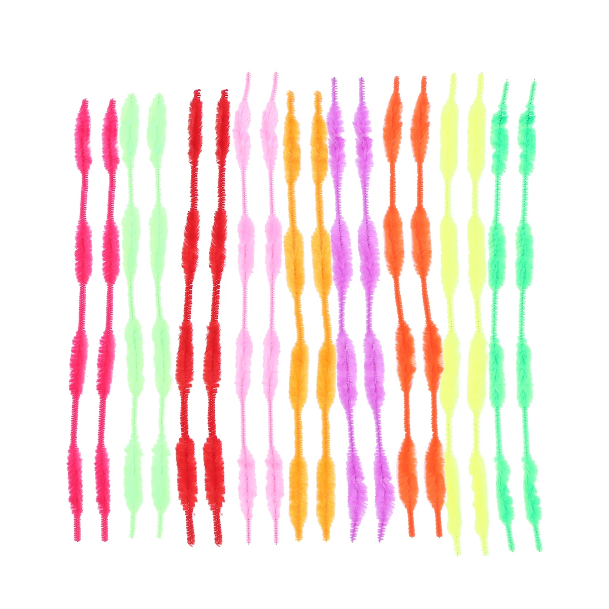 

100pcs Colorful Bendable Craft Sticks Twistable Diy For Kids Handmade Creative Educational Tools Garden Supplies