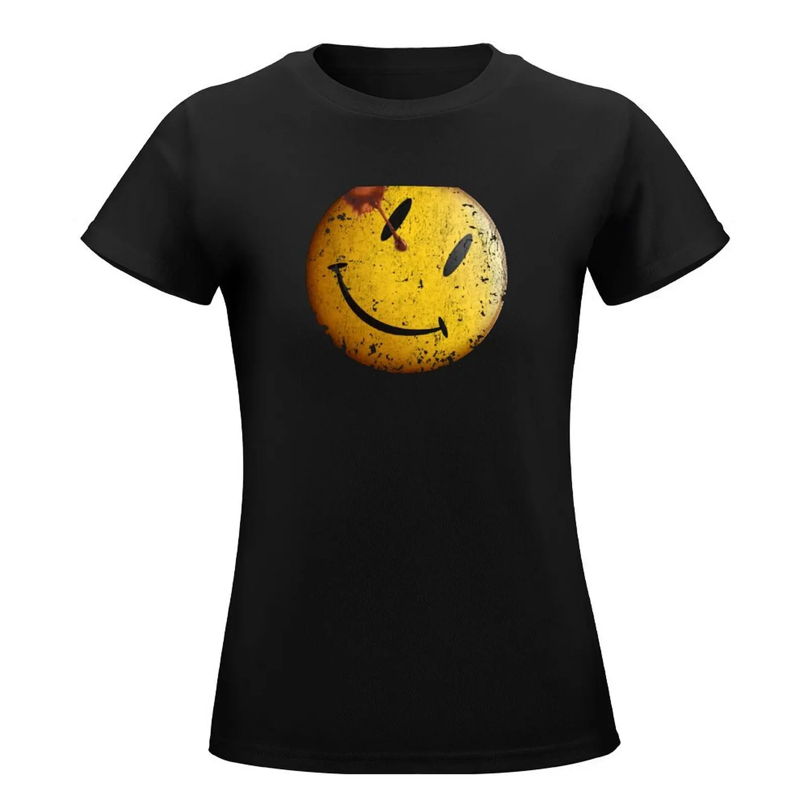 Watchmen Pin T-Shirt Blouse oversized oversized workout shirts for Women