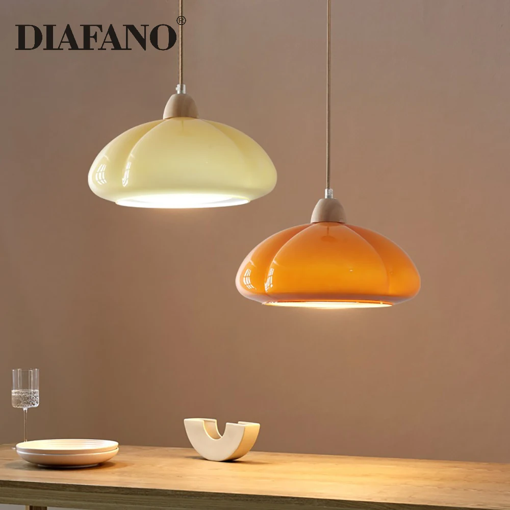 Medieval Danish Multicolor Chandelier High-grade Baking Paint Surface Nordic Modern Classic Bedroom Bedside Bar Restaurant Lamps