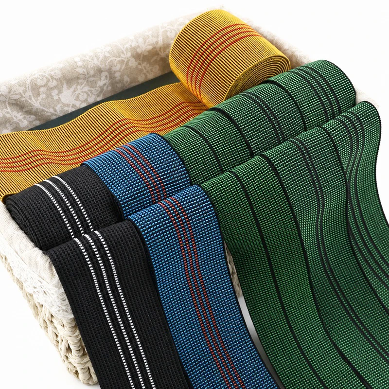 

5/10M 50mm Furniture Elastic Band Sofa Chair Stretch Strap Seat Backrest Spring Webbing Tape Repair DIY Sewing Supplies Roll