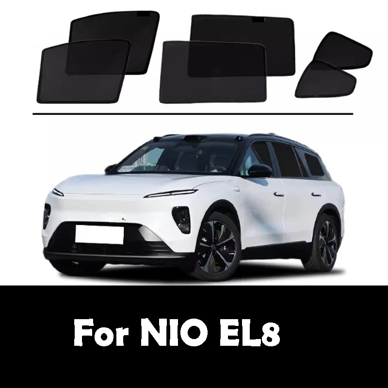 

Для Nio EL8 ES8 2018-2022 специальный солнцезащитный козырек, конфиденциальность, боковые шторы автомобиля, магнитная москитная сетка, солнцезащитный козырек для песочной доски