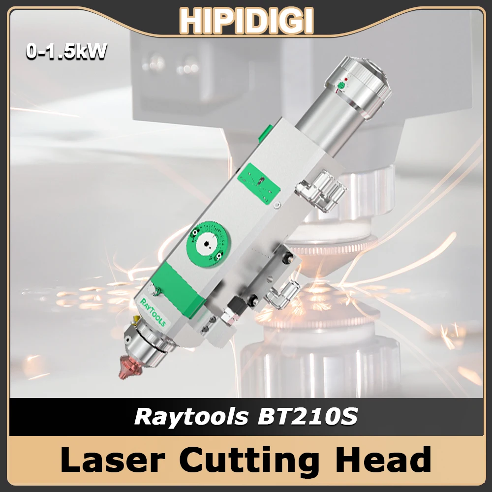 Raytools BT210S Fiber Laser Cutting Head 1.5KW CL100 FL125 FL150 Empower for Metal Cutting Laser Cutting Machine Parts