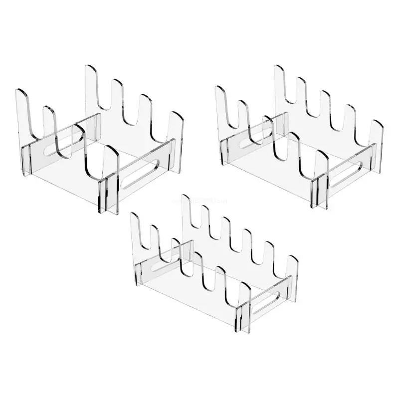 

Stylish Acrylic Serving Tray Rack Trendy Shelves for Cafeterias and Coffee Shops Dropship