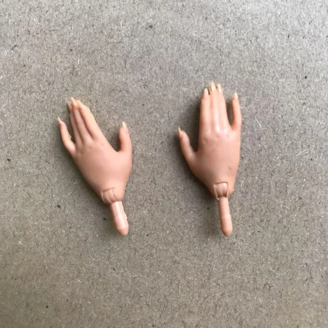 1/6 Puppe Ersatz Hände Mit Nagellack Puppe Teile Weiß Braun Schwarz Farbe Hände LOL Kleine Schwester Puppe Teile – Detail 21