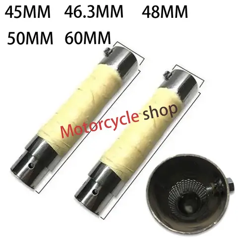 구경 45mm 46.3mm 48mm 50mm 60mm 조용한 배플 DBkiller Harley 883 1200 48 수정된 VH 배기 750 특수 머플러에 적합