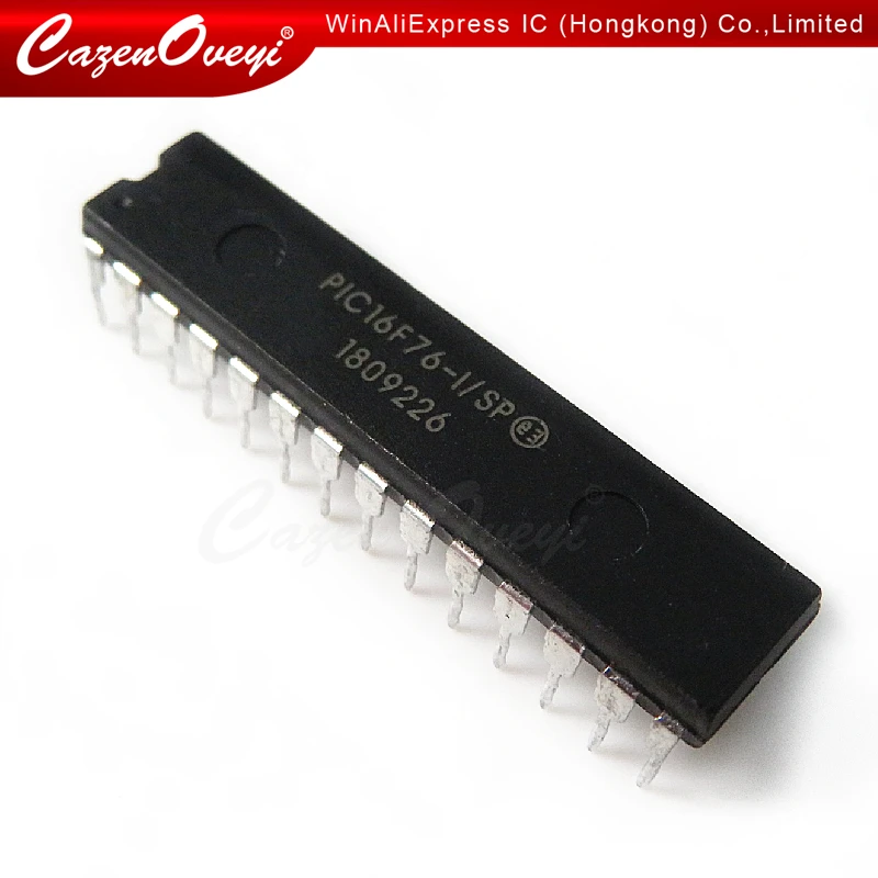 

10pcs/lot PIC16F76-I/SP PIC16F76 DIP-28 In Stock