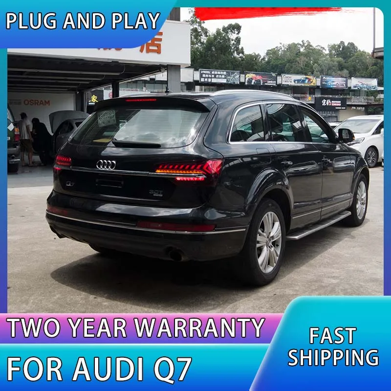 

Car Styling Tail Lamp for Audi Q7 Tail Lights 2006-2015 Q7 Tail Light DRL Brake Reverse Stop Lamp Automotive Accessories