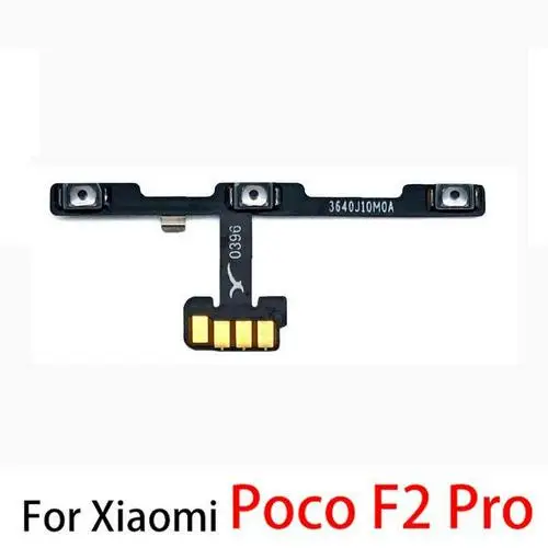 New For Xiaomi Poco F1 F2 F3 X3 GT X3 X4 M3 Pro NFC 4G 5G Power Switch On/Off Button Volume control Key Button Flex Cable