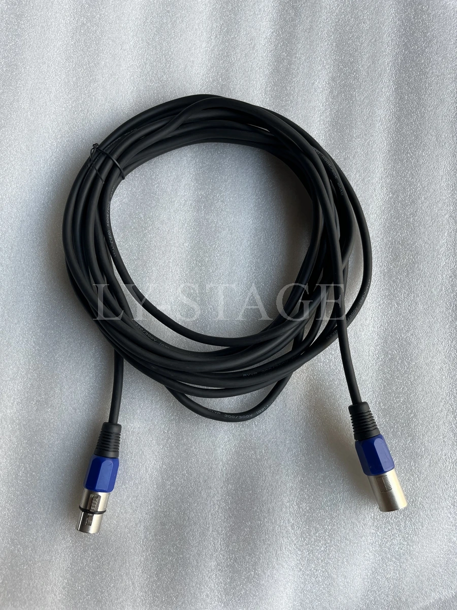 Professional 3-Pin XRL DMX Cable Signal Lines for Stage Lighting 1M-10M Length Options - DMX512 Stage Lighting Equipment
