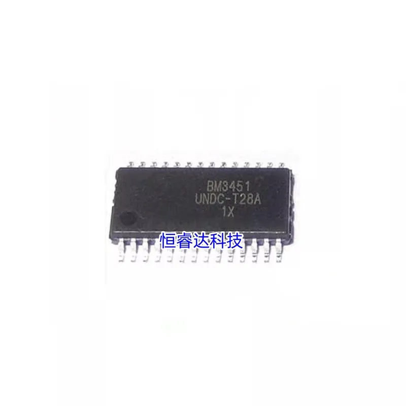 10PCS BM3451TJDC-T28A TSSOP-28 marking：BM3451 Multi lithium battery protection chip IC New Original