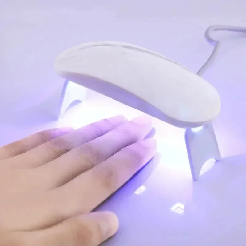 Portable Nail Dryer Lamp UV LED Nail Light For Curing All Gel Polish Quick Dry USB Rechargeable Manicure Machine Nail Art Tools