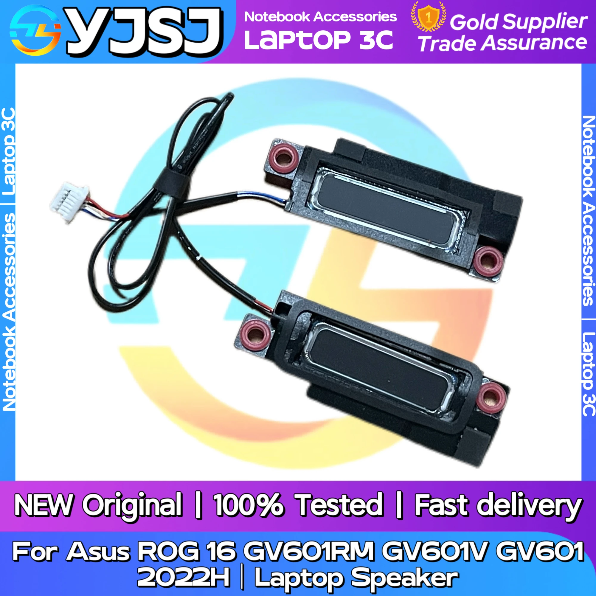 Nowy oryginalny głośnik audio do laptopa Asus ROG 16 GV601RM GV601V GV601R 2022H z wbudowanymi głośnikami lewym i prawym
