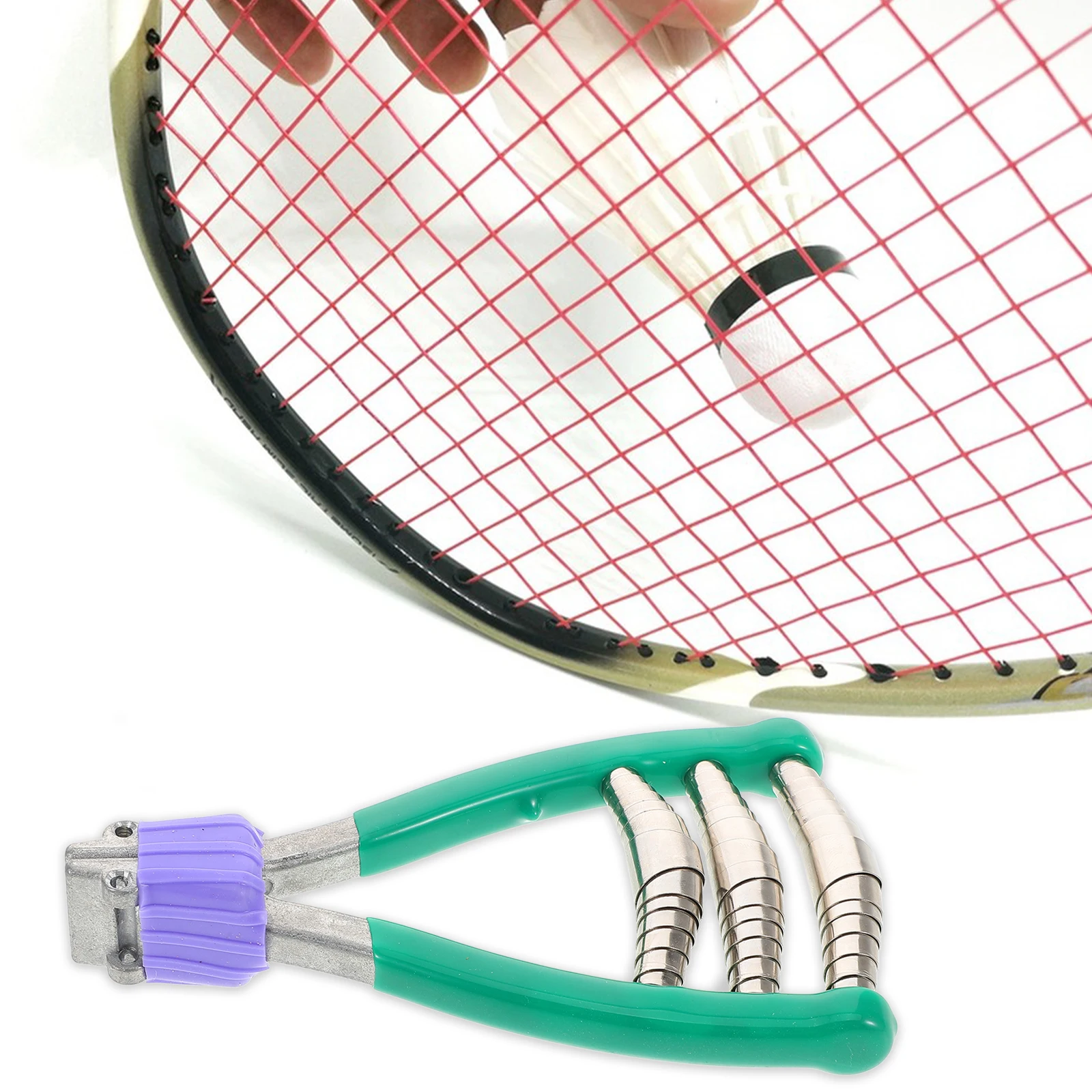 

Pulling Machine Racket Badminton Clamp Racquet Stringing Sports Supplies Tool Puller