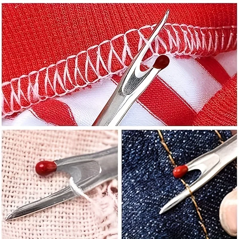 DIY Stich Einsetzen Werkzeug Nähen Handwerk Kit Für Erwachsene Alte Kinder Hausfrau Automatische Nadel Einfädler Einfache Einfädler Nadel – Detail 3