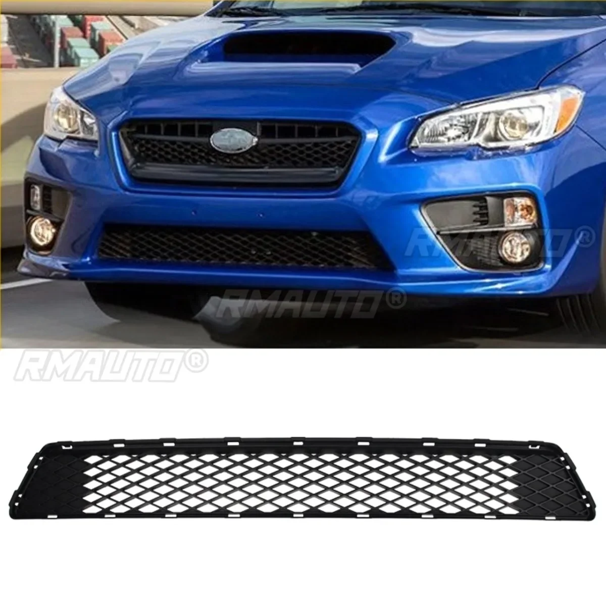 For Subaru WRX 2015 Body Kit Front Bumper Grill Racing Grills Car Grille Car Grill Front Grill Car Accessories