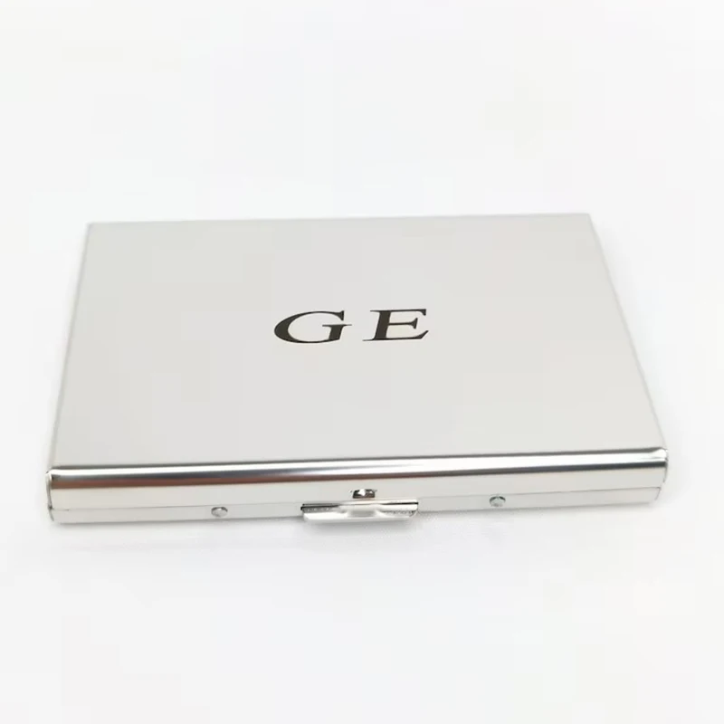 Personalised Name Card Holder 10 Card Slots Stainless Steel RFID Blocking Secure Bank Card Case