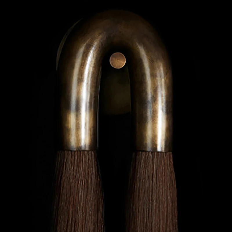 HORSEHAIR Wall Lamp Old Gold Silver Black light Metal Cloth wabi sabi lighting For Dining Bedroom Foyer living room sofas light