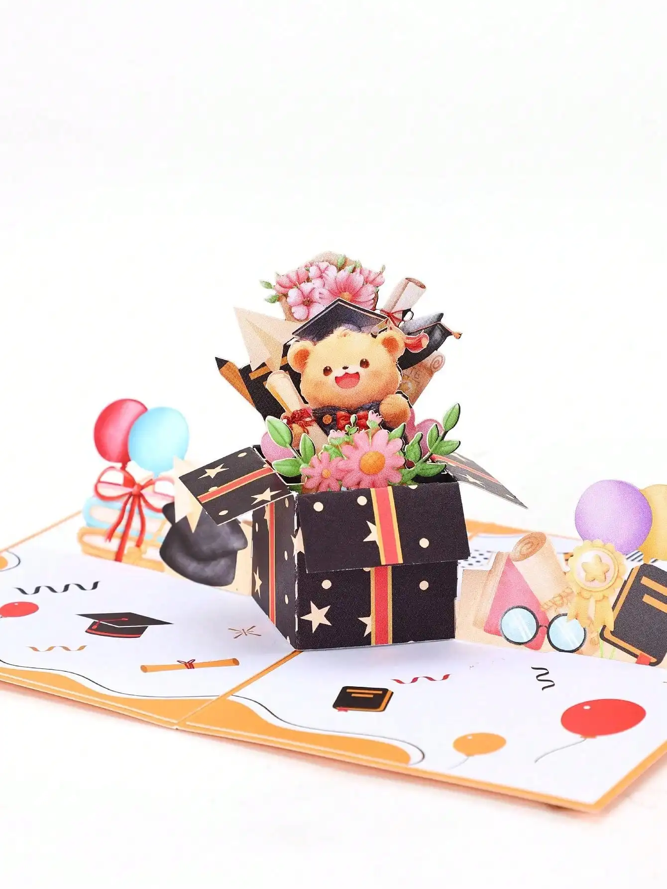 تصميم منبثق لبطاقات المعايدة بنمط الدب #6