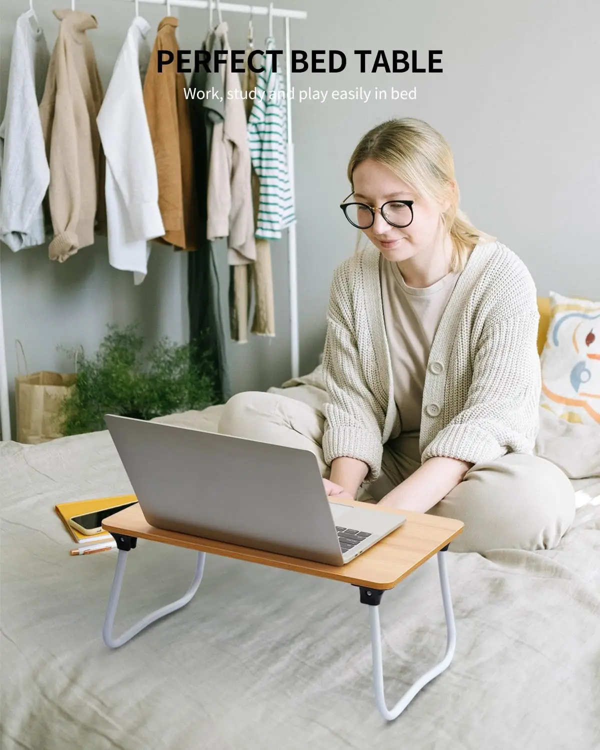 Foldable Lap Desk Laptop Stand 2
