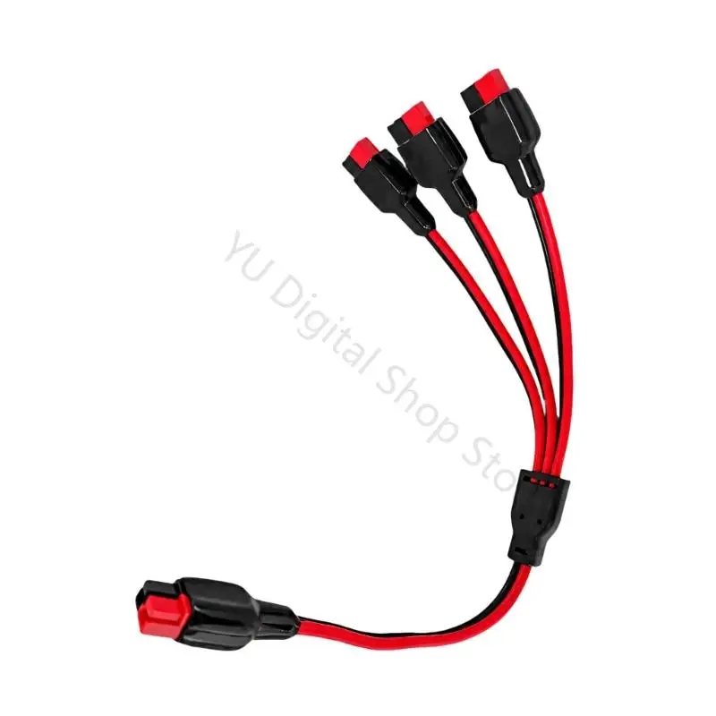 96BA 1 to 3 Solar Charging Splitter Cable for Solar Arrays and Battery Systems