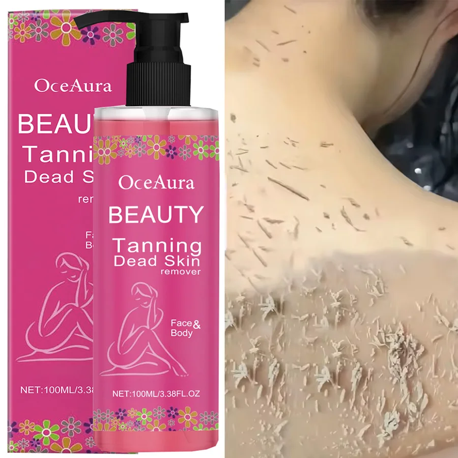 Moisturizing Exfoliating Gel - Soften Skin Gently Exfoliate Clean Pores Improve Skin Texture Refreshing Non-Greasy Body Care