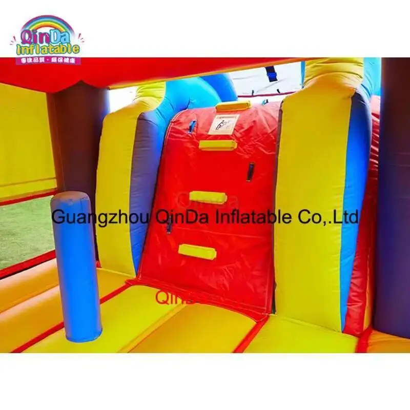 

10*4*4m Used Commercial Inflatable Castle Bouncer Slide 0.55mm Pvc Inflatable Bounce House With Combo Pool And Slide