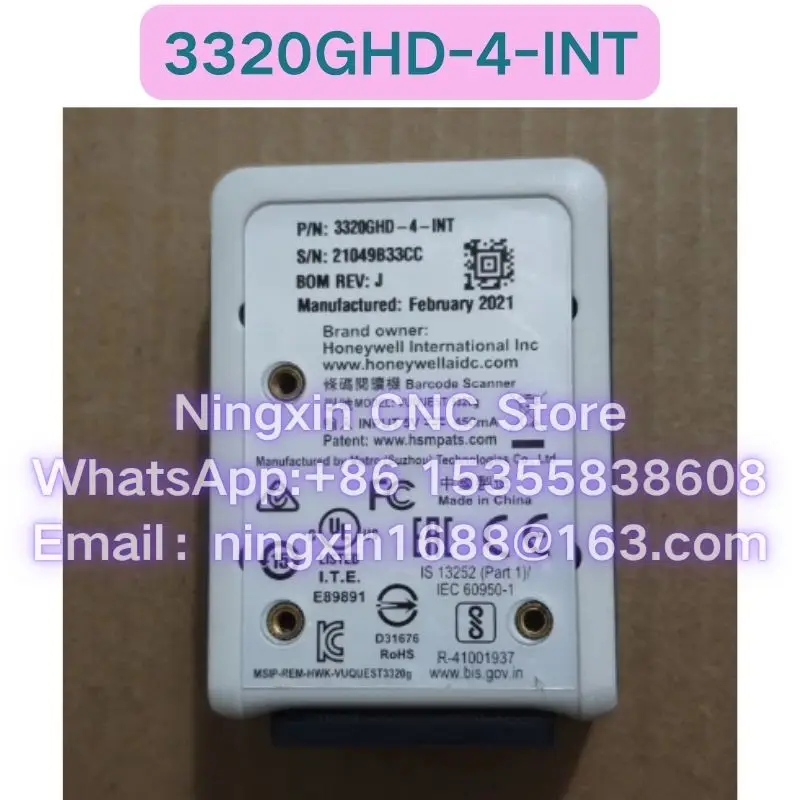 

Second-hand 3320GHD-4-INT Two dimensional fixed barcode scanner Functional test OK Fast delivery