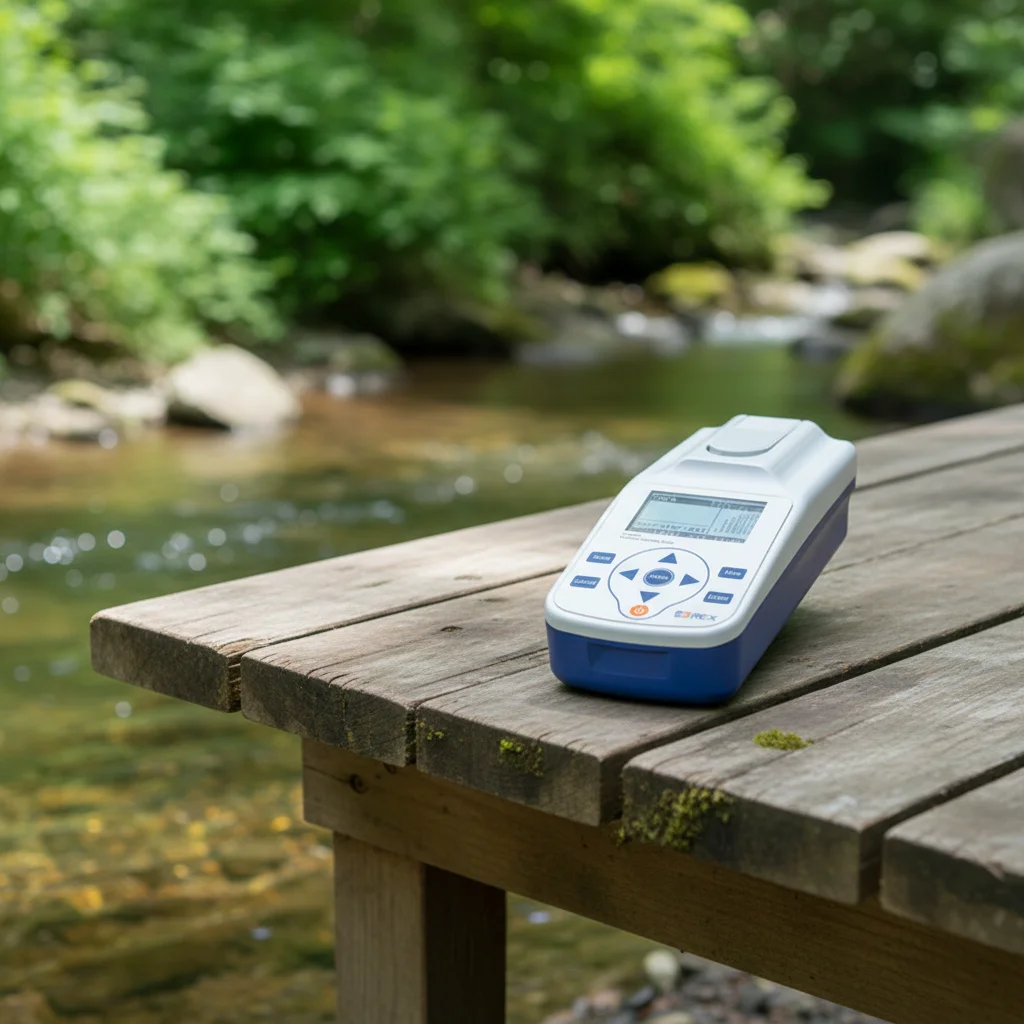 TU1000P Digital Turbidity Meter ph Meter Battery Operated IP65 Waterproof with USB/RS-232 for Industrial Wastewater