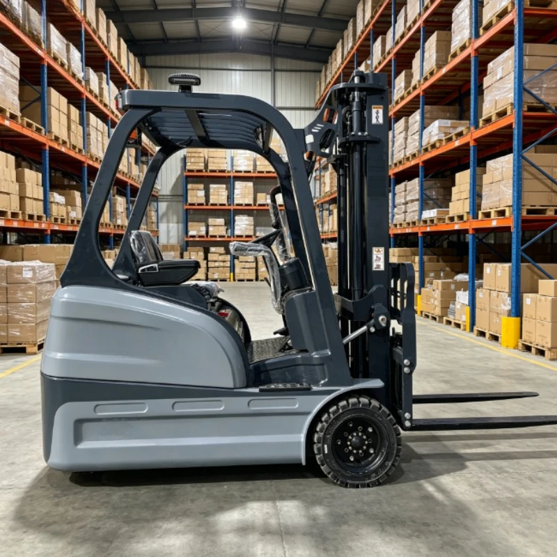 Heavy Equipment Yard - 1.5トン、3トン、5トンの重量物運搬用電動カウンターバランスフォークリフト、建設資材ヤード、バルク品輸送機器