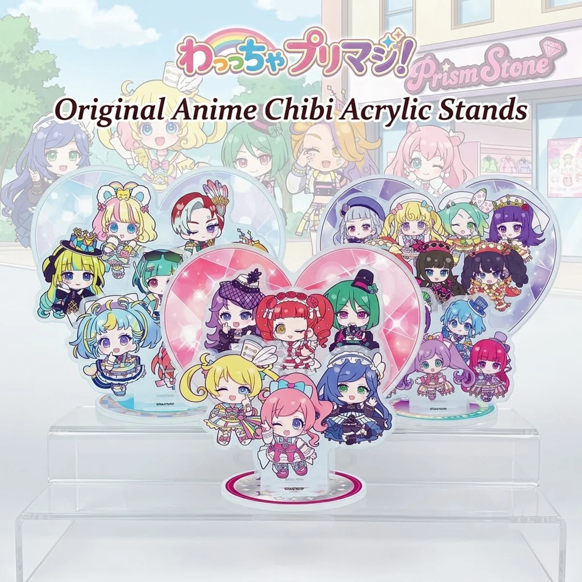 Anime Waccha PriMagi! Soporte de acrílico de colección de 15 cm, regalo de 