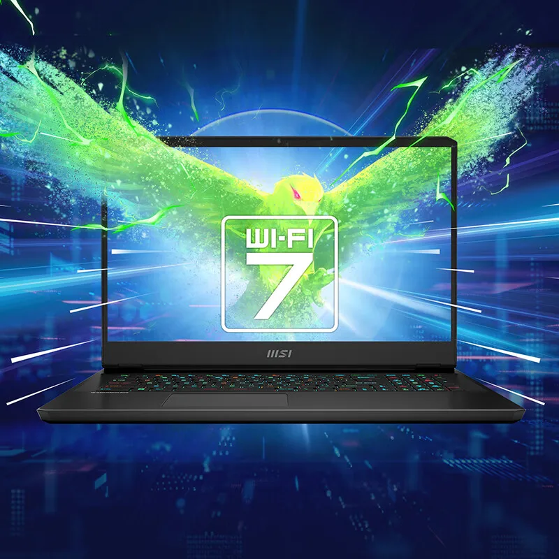 كمبيوتر محمول للألعاب MSI Alpha 17 مقاس 17.3 بوصة QHD 2.5K 240 هرتز IPS شاشة كمبيوتر محمول AMD Ryzen R9-7940HX 32GB 2TB RTX4060 كمبيوتر ألعاب